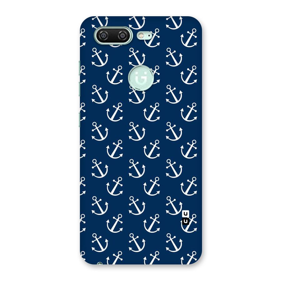 Anchor Zig Pattern Back Case for Gionee S10