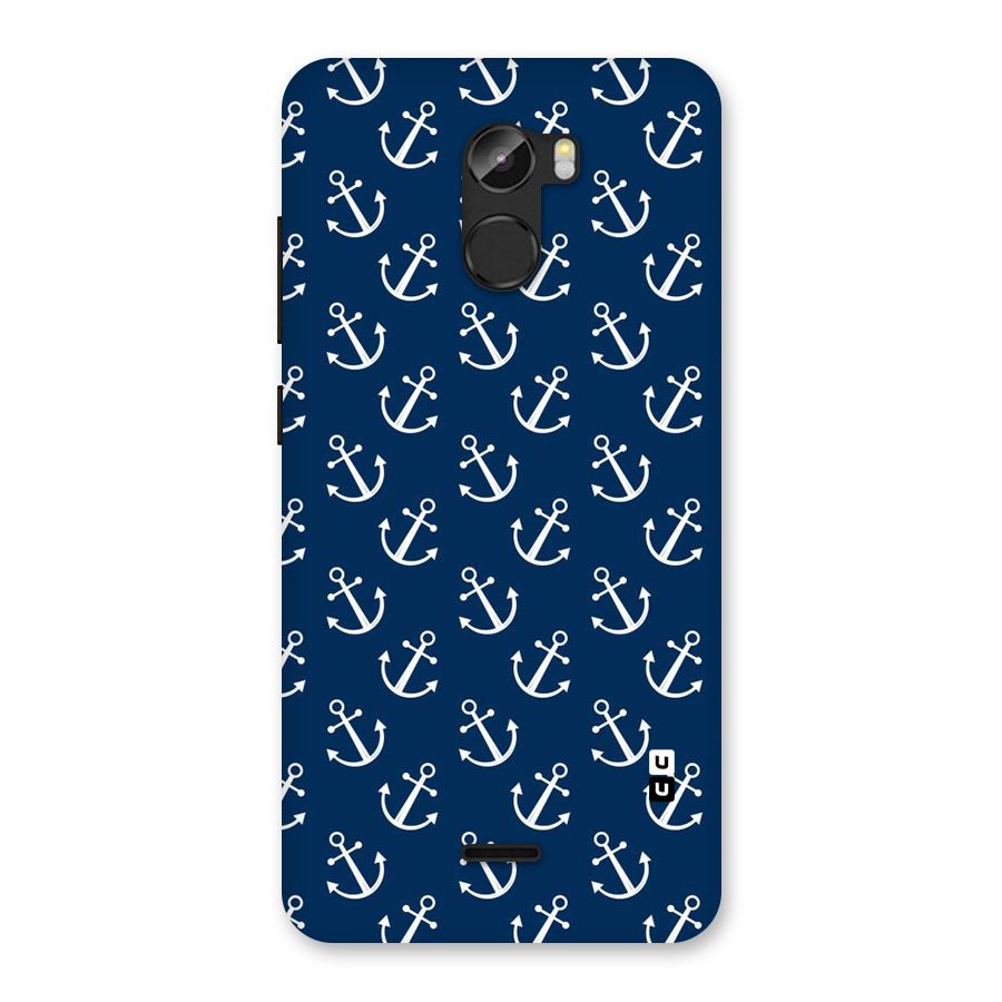 Anchor Zig Pattern Back Case for Gionee X1