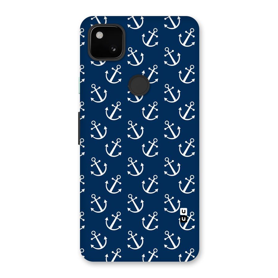 Anchor Zig Pattern Back Case for Google Pixel 4a
