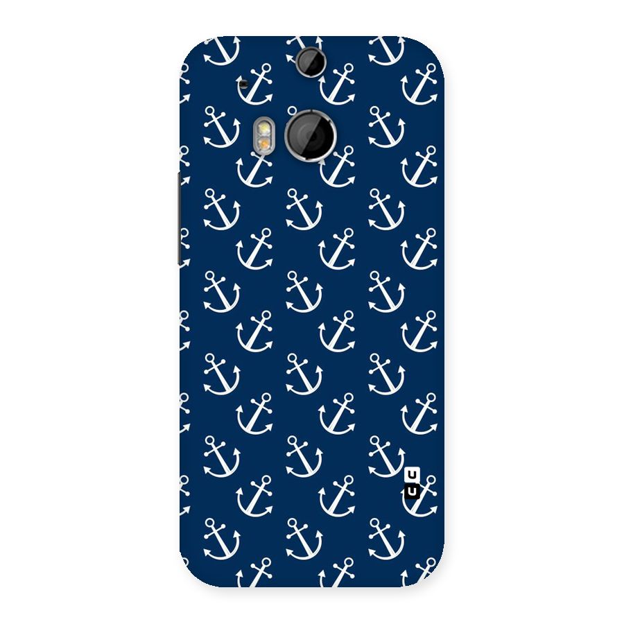 Anchor Zig Pattern Back Case for HTC One M8