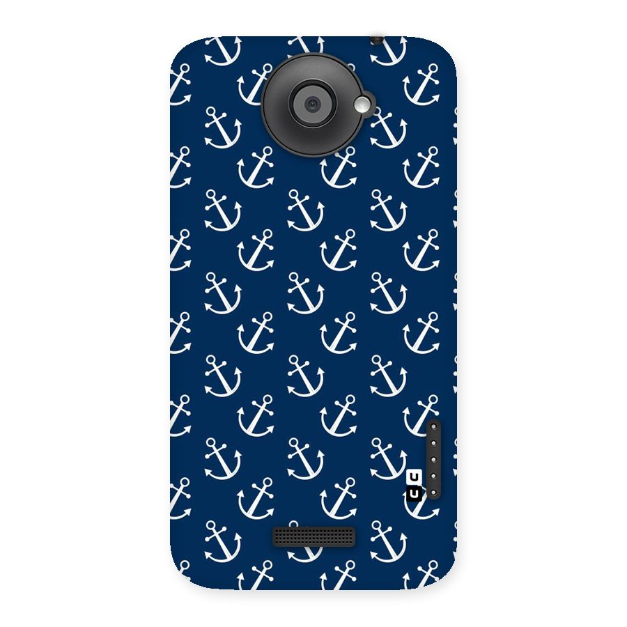 Anchor Zig Pattern Back Case for HTC One X