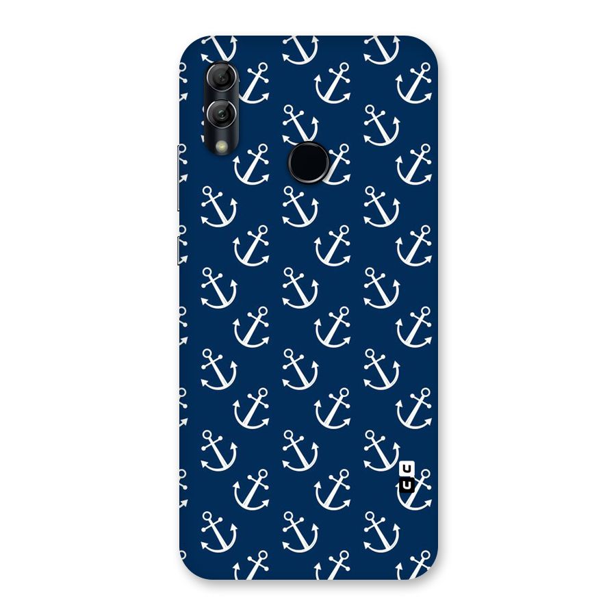 Anchor Zig Pattern Back Case for Honor 10 Lite