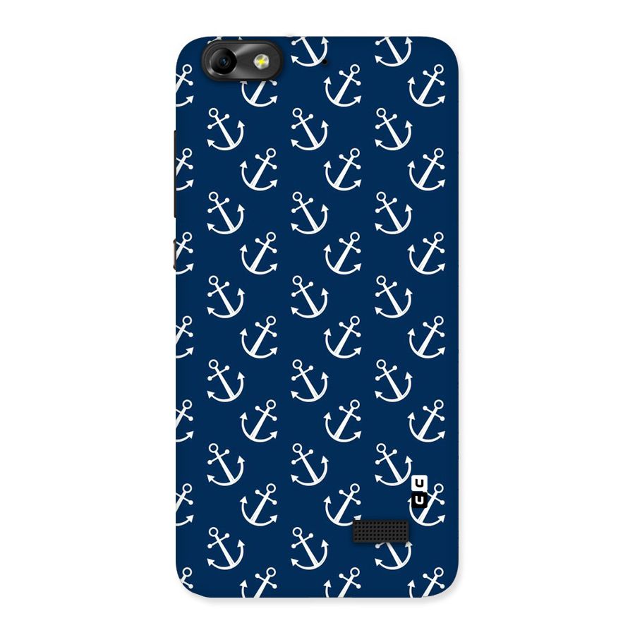 Anchor Zig Pattern Back Case for Honor 4C