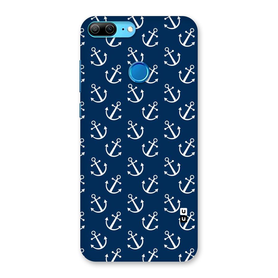 Anchor Zig Pattern Back Case for Honor 9 Lite