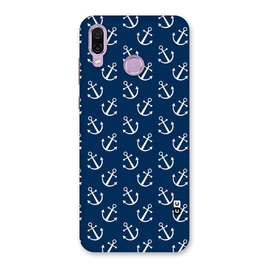 Anchor Zig Pattern Back Case for Honor Play