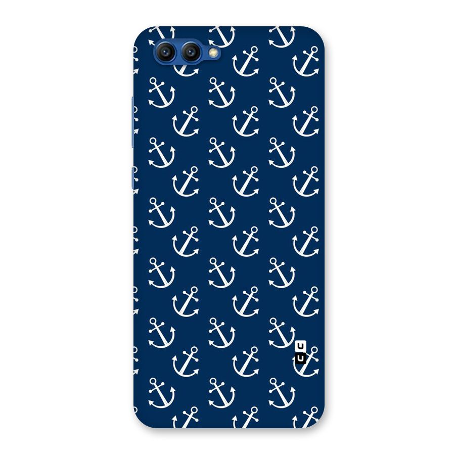 Anchor Zig Pattern Back Case for Honor View 10