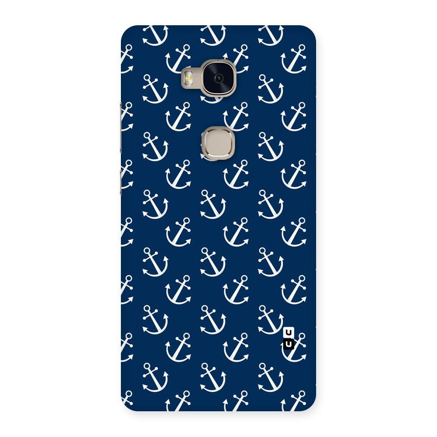 Anchor Zig Pattern Back Case for Huawei Honor 5X