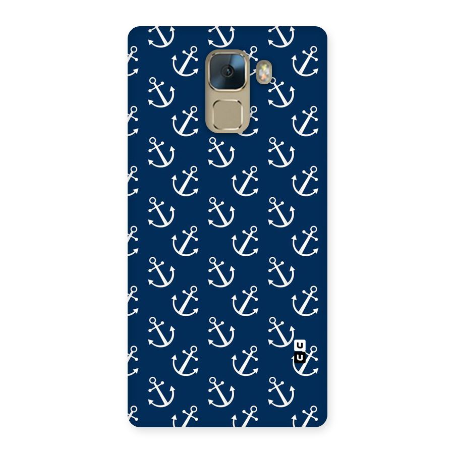 Anchor Zig Pattern Back Case for Huawei Honor 7