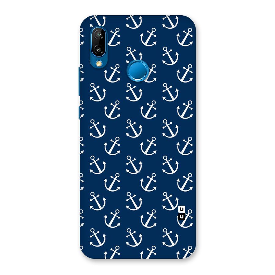 Anchor Zig Pattern Back Case for Huawei P20 Lite
