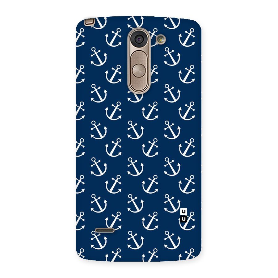 Anchor Zig Pattern Back Case for LG G3 Stylus