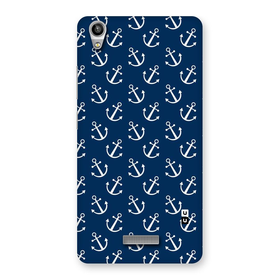 Anchor Zig Pattern Back Case for Lava-Pixel-V1