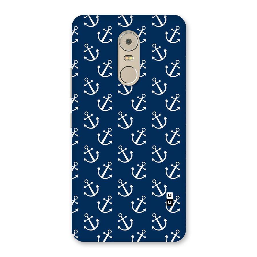 Anchor Zig Pattern Back Case for Lenovo K6 Note