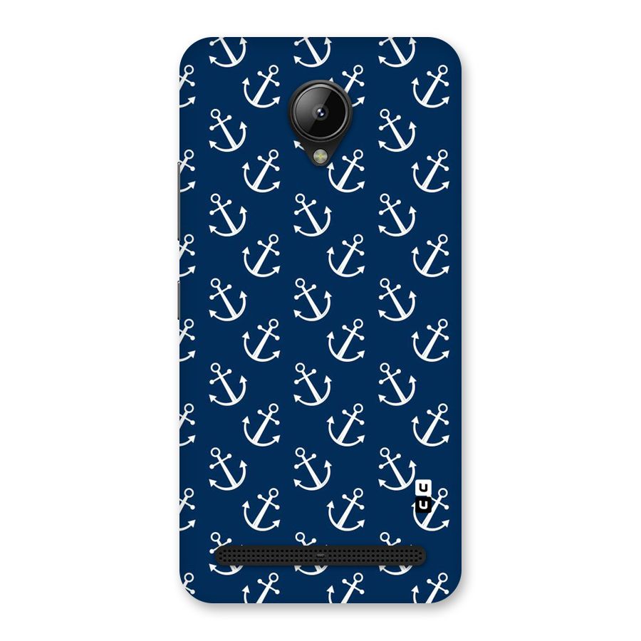 Anchor Zig Pattern Back Case for Lenovo C2