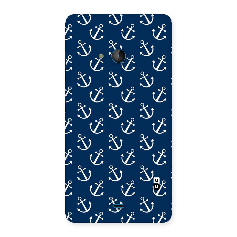Anchor Zig Pattern Back Case for Lumia 540