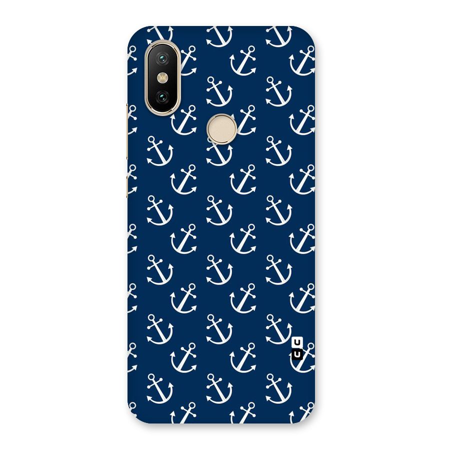 Anchor Zig Pattern Back Case for Mi A2