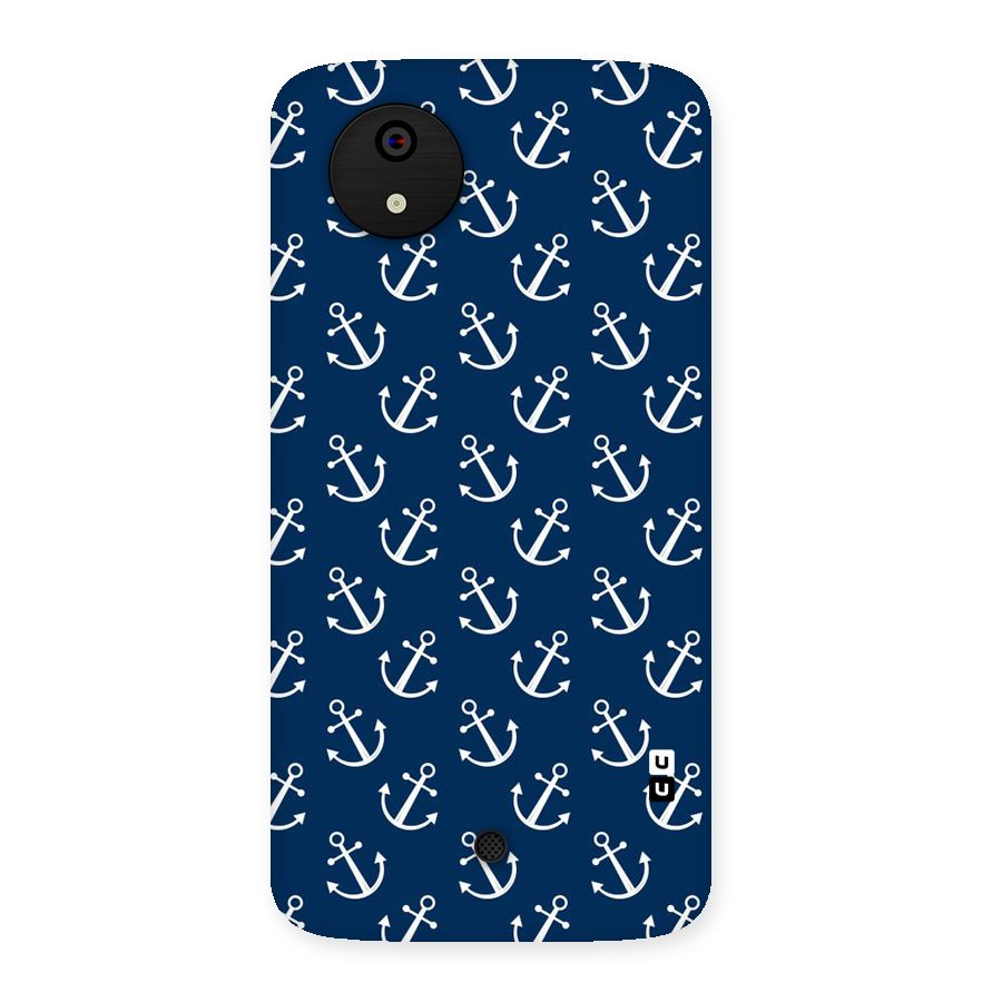 Anchor Zig Pattern Back Case for Micromax Canvas A1