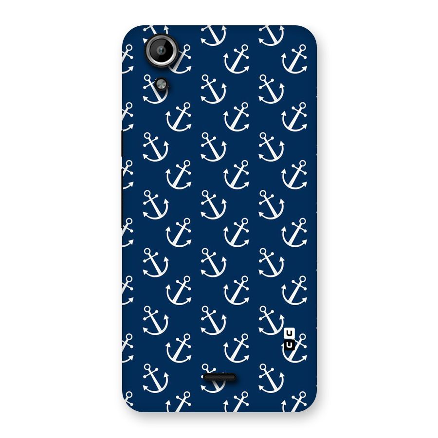 Anchor Zig Pattern Back Case for Micromax Canvas Selfie Lens Q345