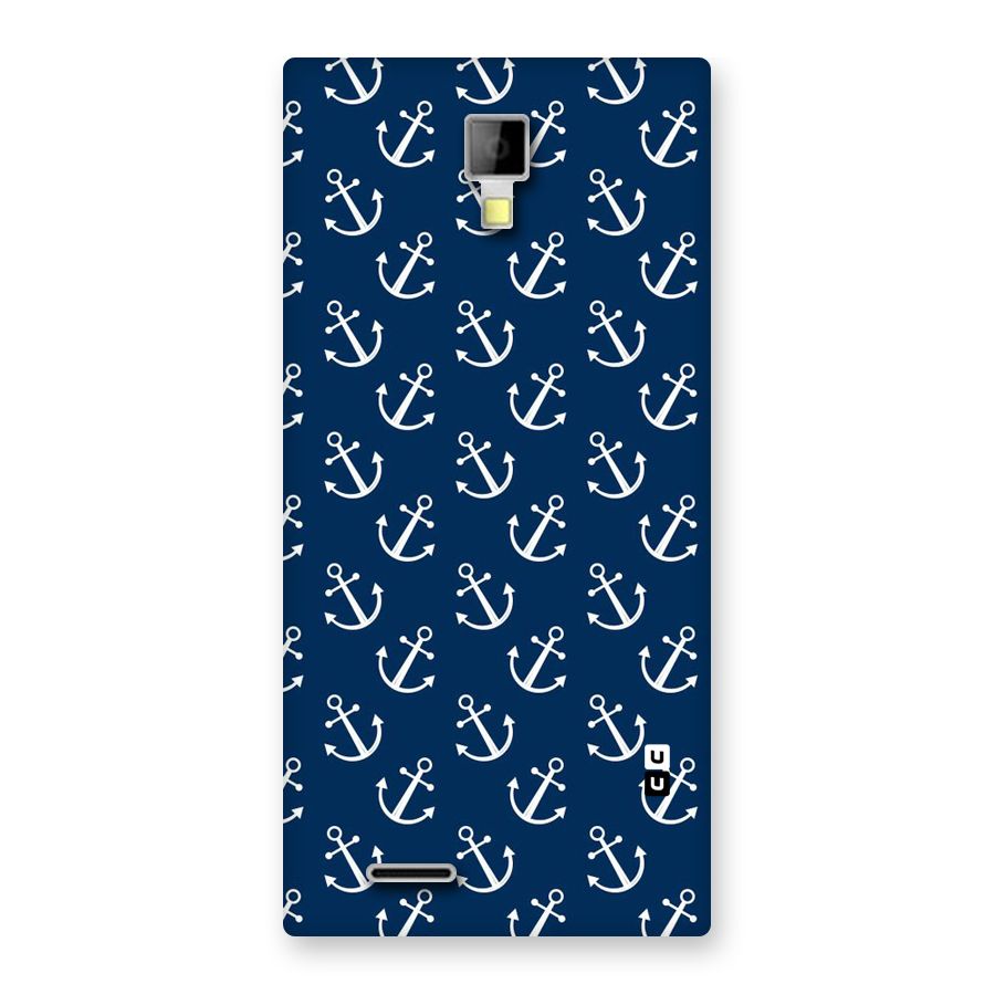 Anchor Zig Pattern Back Case for Micromax Canvas Xpress A99