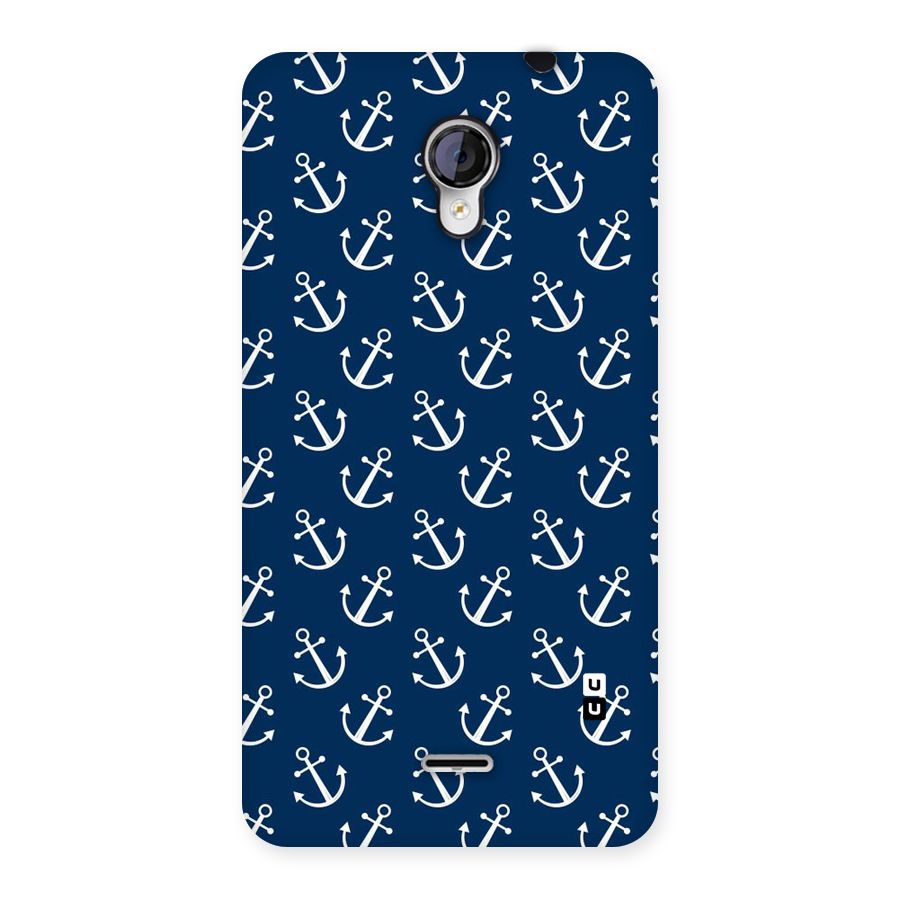 Anchor Zig Pattern Back Case for Micromax Unite 2 A106