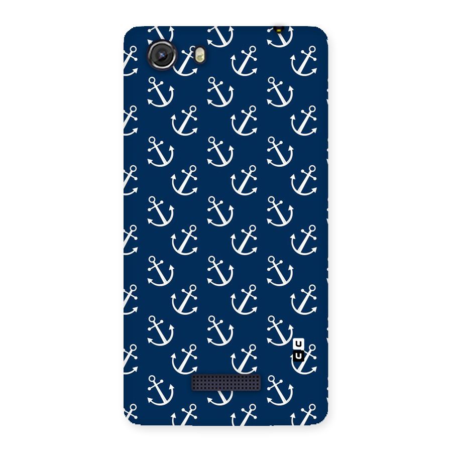 Anchor Zig Pattern Back Case for Micromax Unite 3