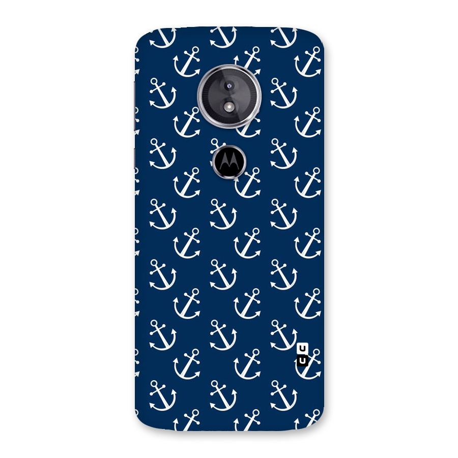 Anchor Zig Pattern Back Case for Moto E5