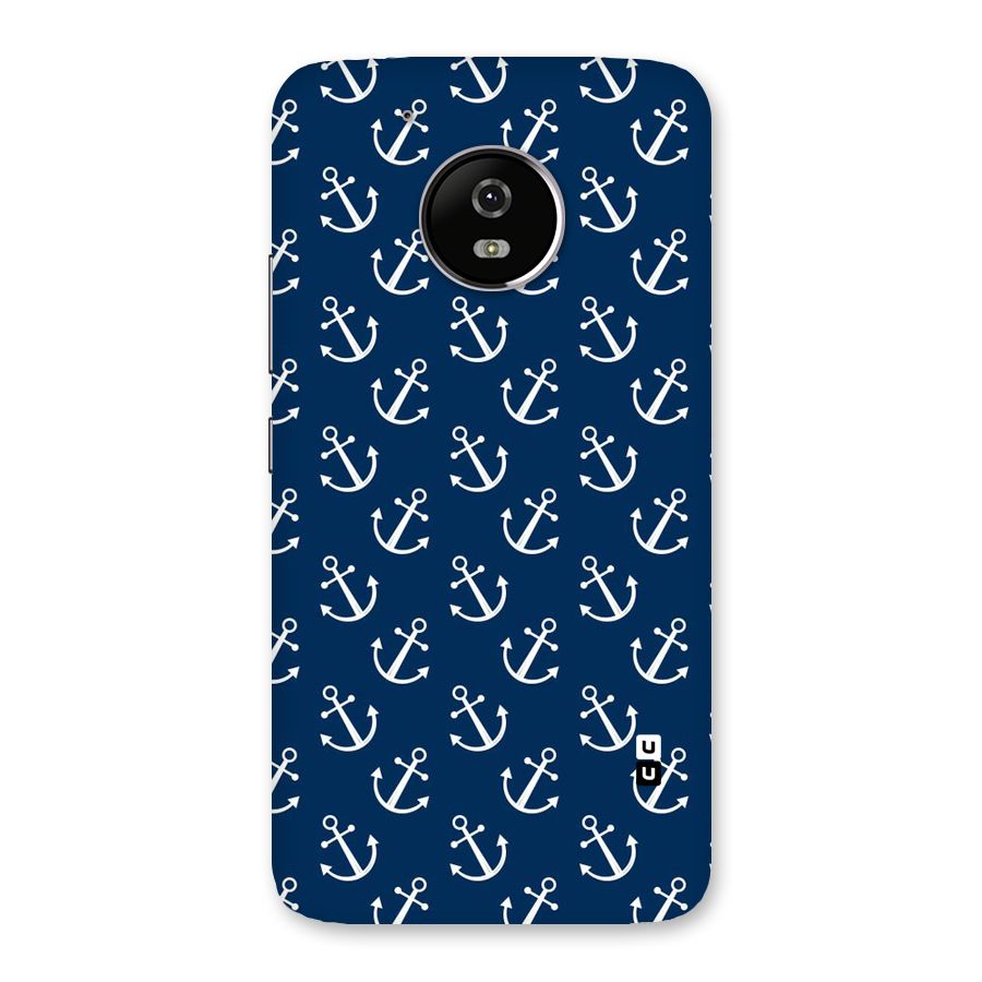 Anchor Zig Pattern Back Case for Moto G5