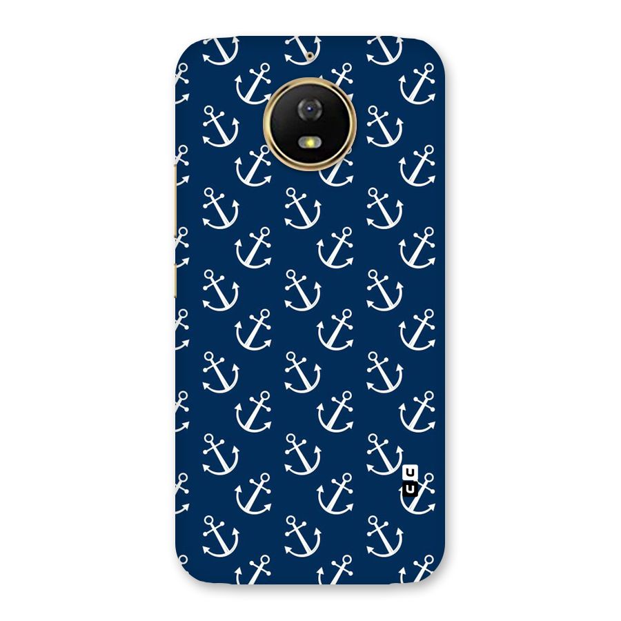 Anchor Zig Pattern Back Case for Moto G5s
