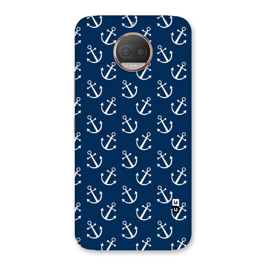 Anchor Zig Pattern Back Case for Moto G5s Plus