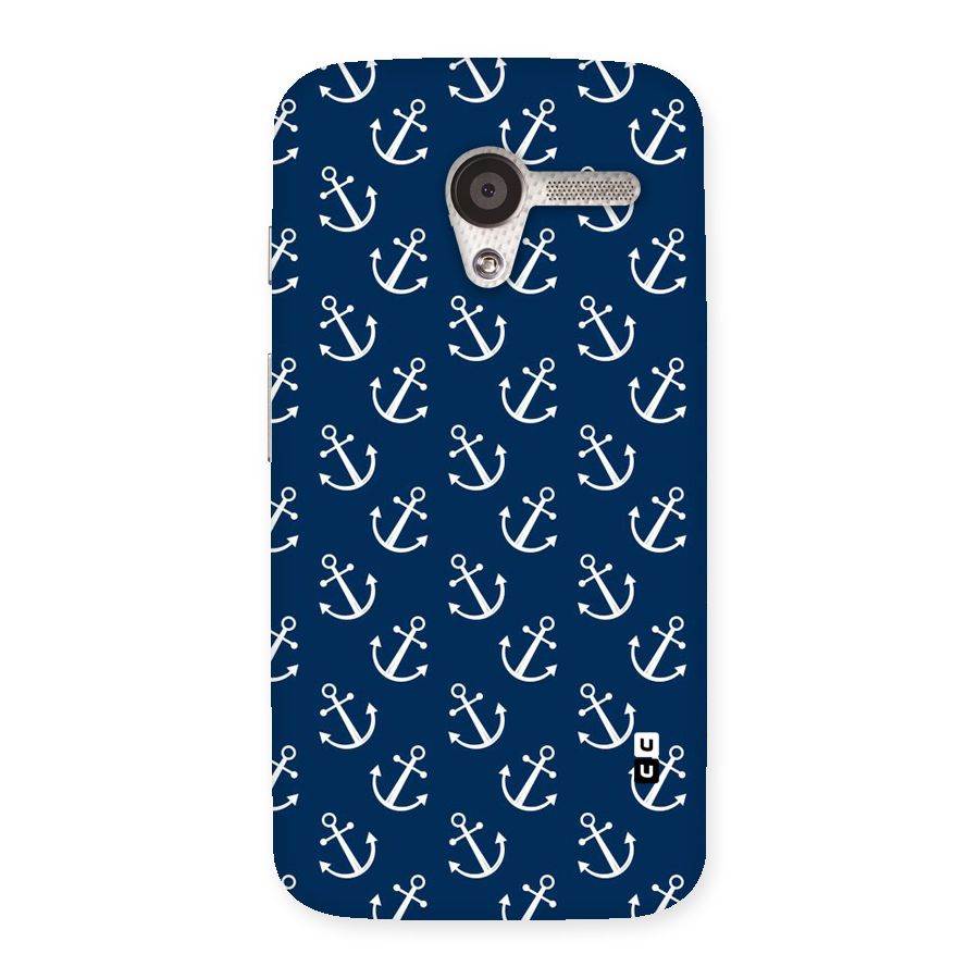 Anchor Zig Pattern Back Case for Moto X