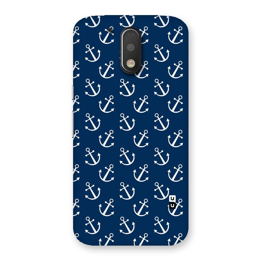 Anchor Zig Pattern Back Case for Motorola Moto G4