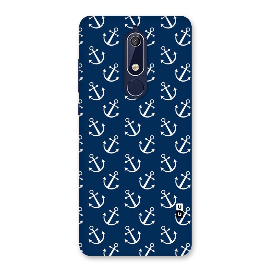 Anchor Zig Pattern Back Case for Nokia 5.1