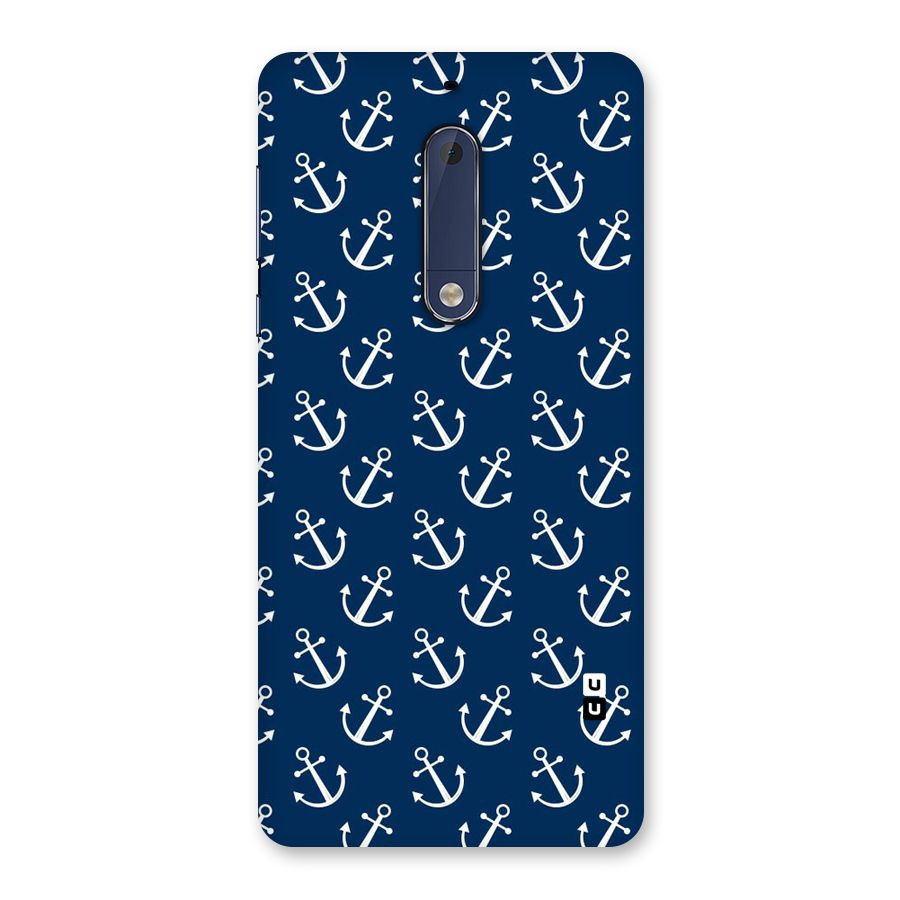 Anchor Zig Pattern Back Case for Nokia 5