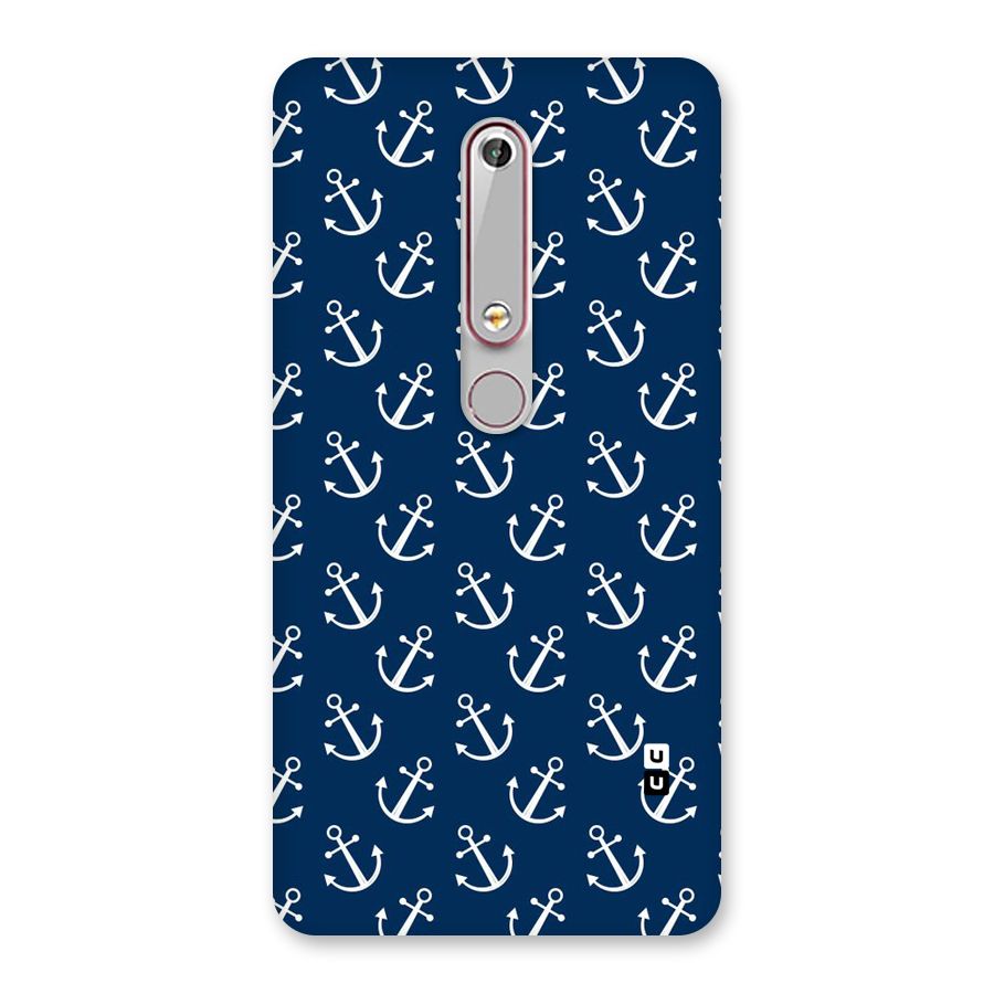 Anchor Zig Pattern Back Case for Nokia 6.1