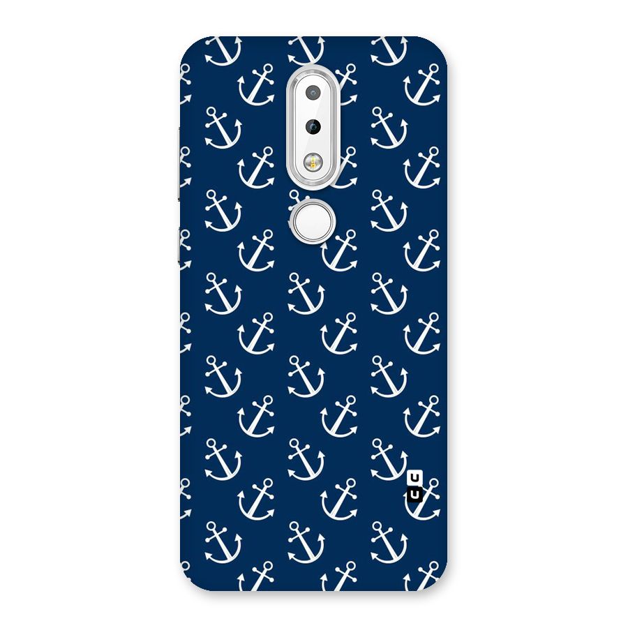 Anchor Zig Pattern Back Case for Nokia 6.1 Plus