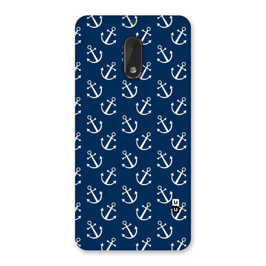 Anchor Zig Pattern Back Case for Nokia 6