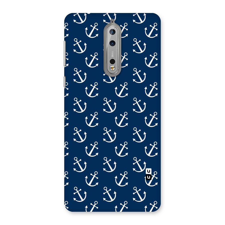 Anchor Zig Pattern Back Case for Nokia 8