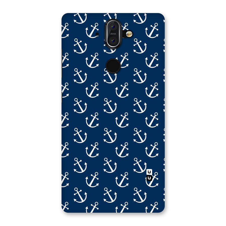 Anchor Zig Pattern Back Case for Nokia 8 Sirocco