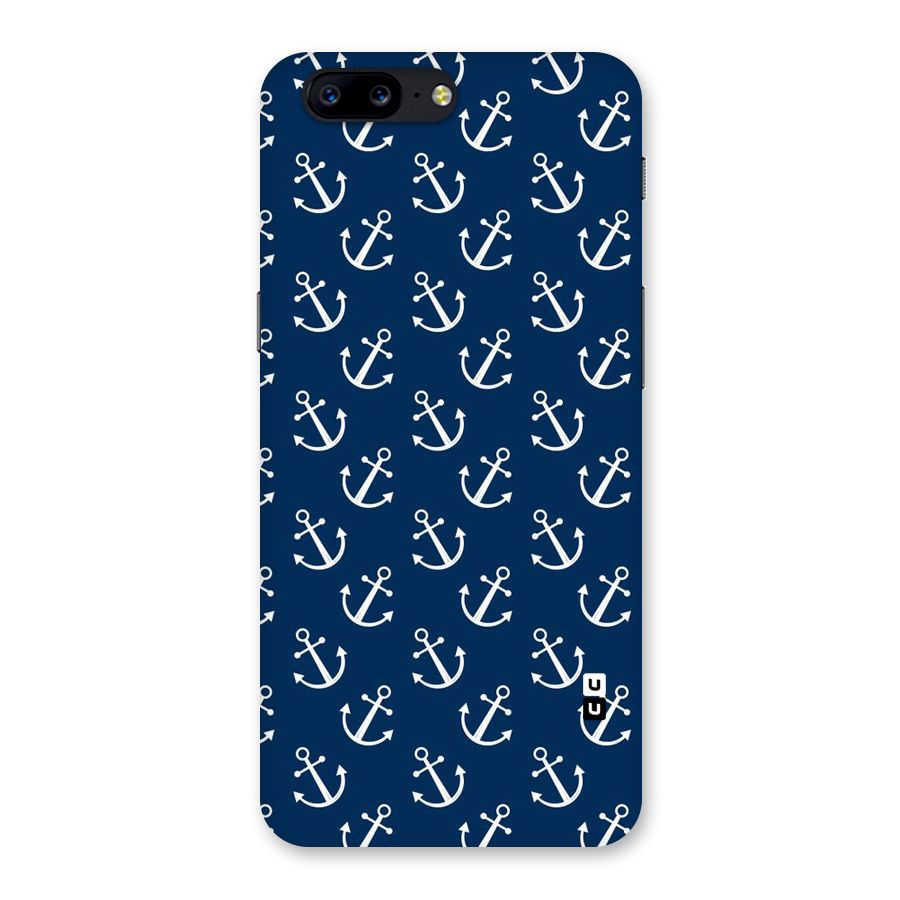 Anchor Zig Pattern Back Case for OnePlus 5