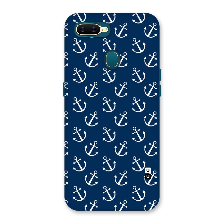 Anchor Zig Pattern Back Case for Oppo A11k