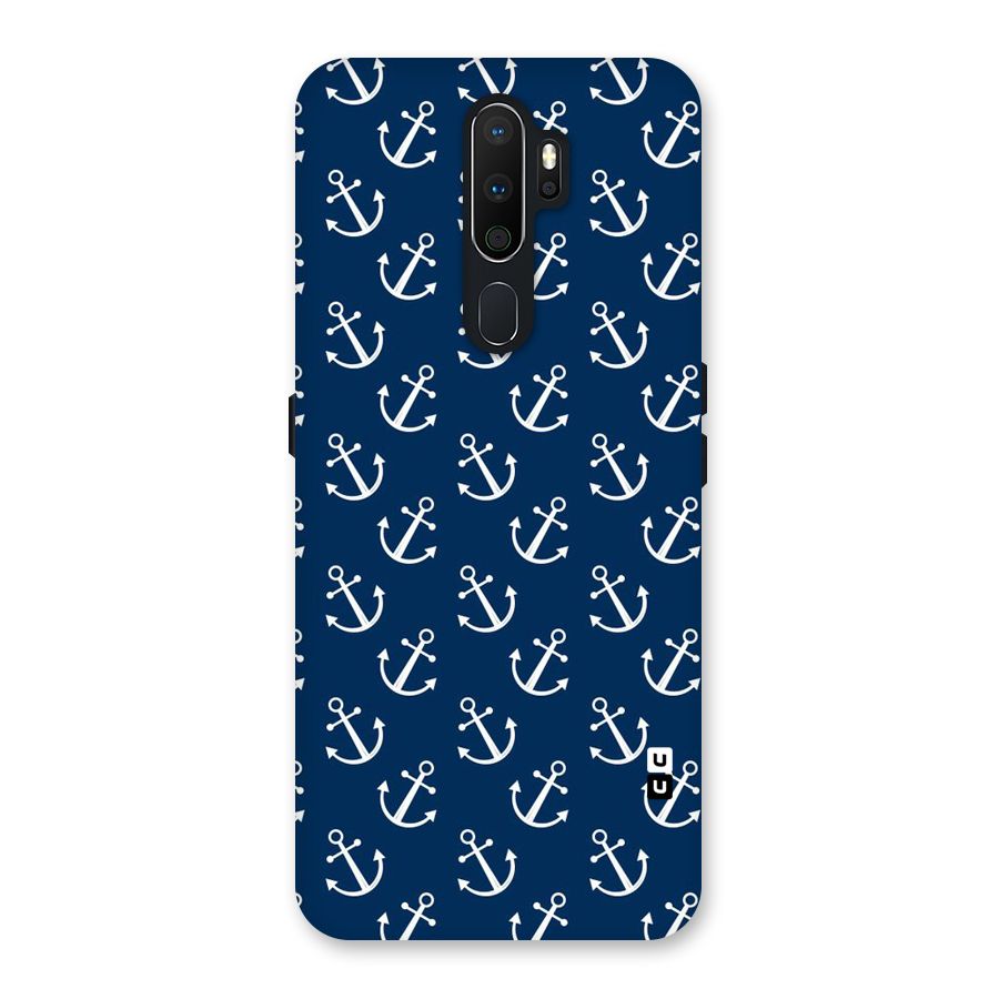 Anchor Zig Pattern Back Case for Oppo A5 (2020)