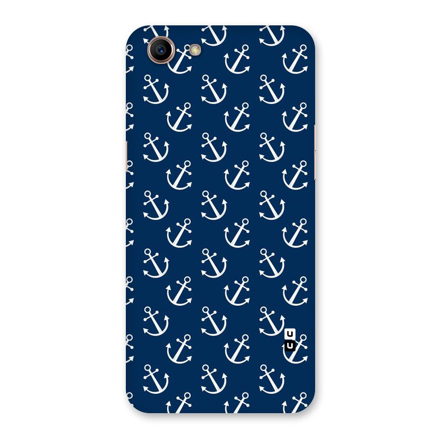 Anchor Zig Pattern Back Case for Oppo A83 (2018)