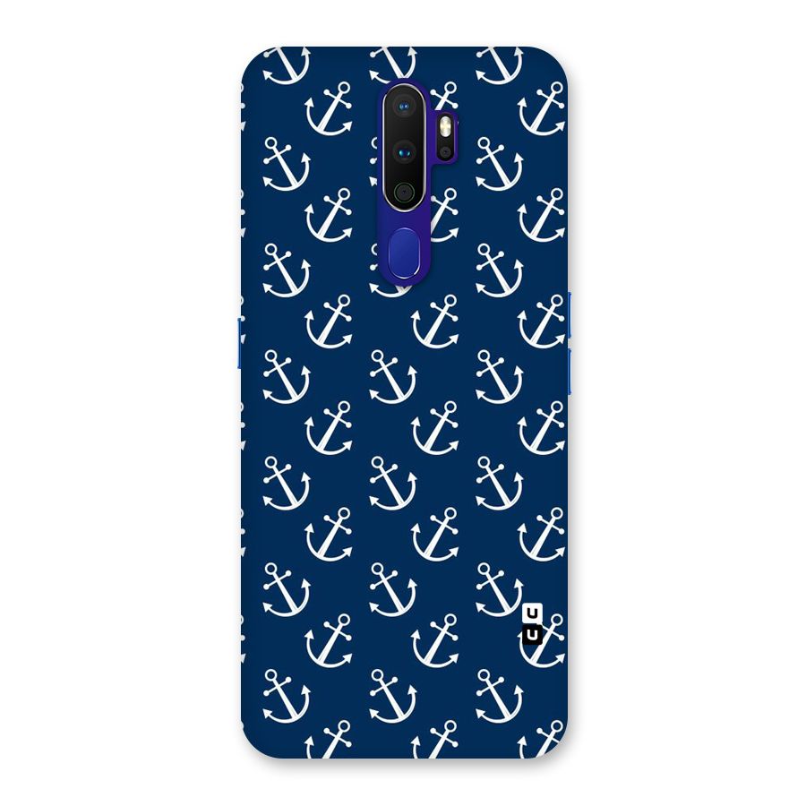 Anchor Zig Pattern Back Case for Oppo A9 (2020)