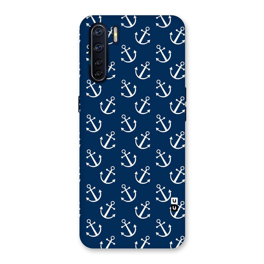 Anchor Zig Pattern Back Case for Oppo F15