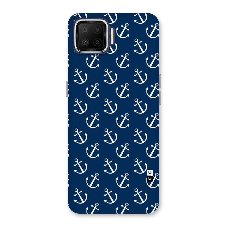 Anchor Zig Pattern Back Case for Oppo F17