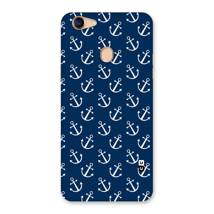Anchor Zig Pattern Back Case for Oppo F5