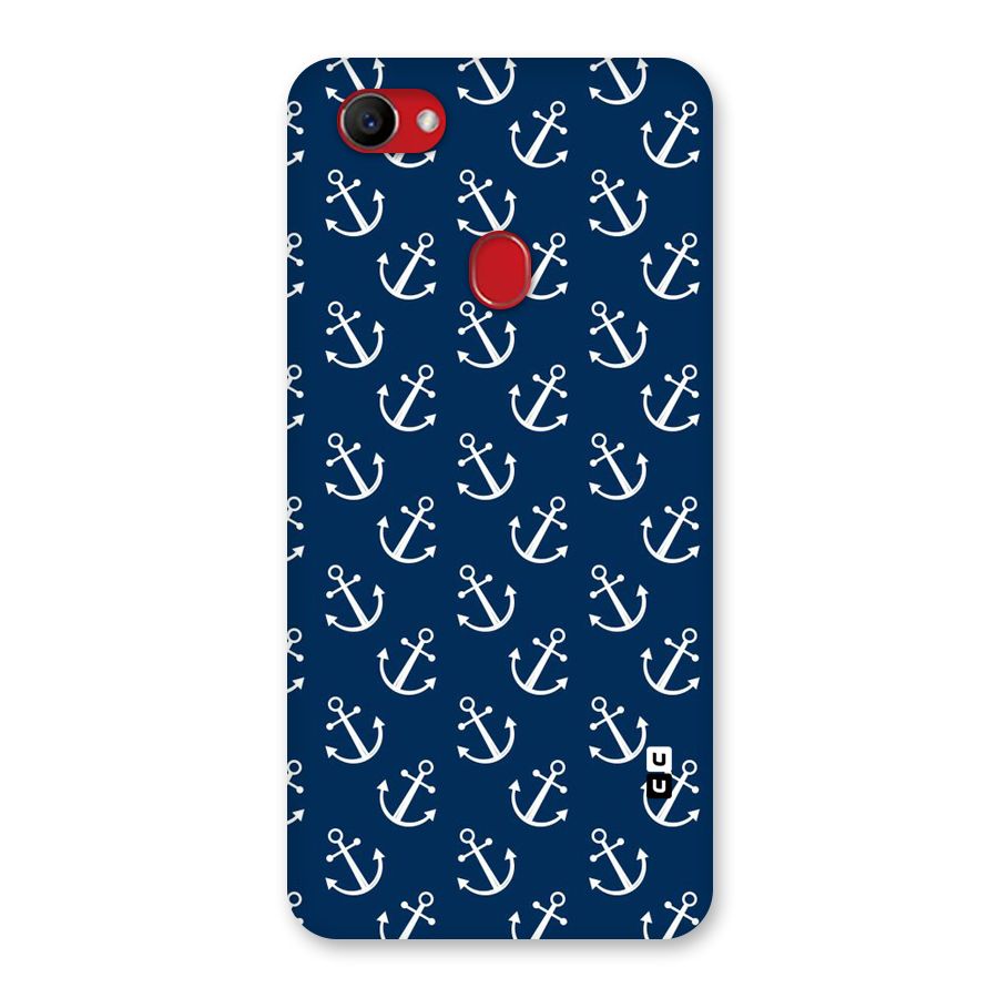 Anchor Zig Pattern Back Case for Oppo F7