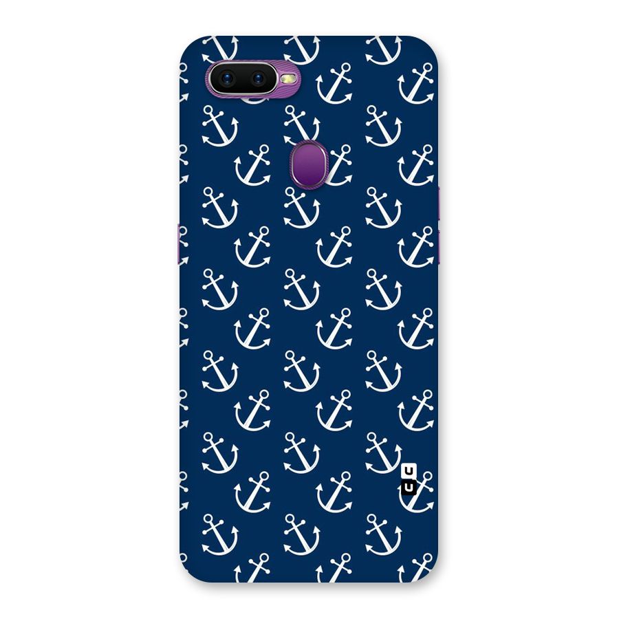 Anchor Zig Pattern Back Case for Oppo F9