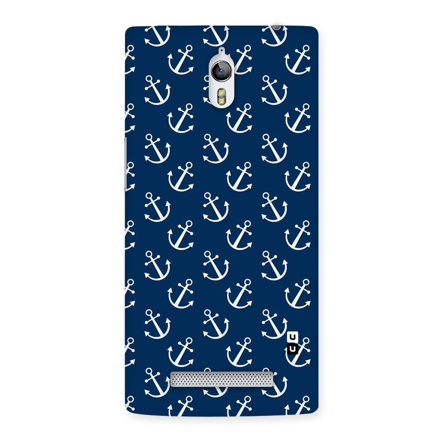 Anchor Zig Pattern Back Case for Oppo Find 7