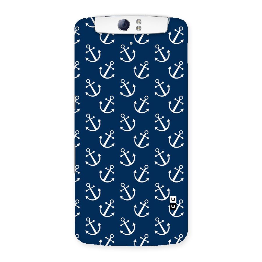 Anchor Zig Pattern Back Case for Oppo N1
