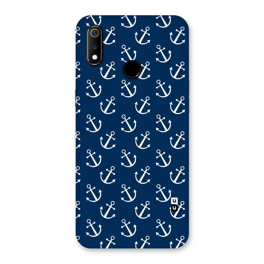 Anchor Zig Pattern Back Case for Realme 3